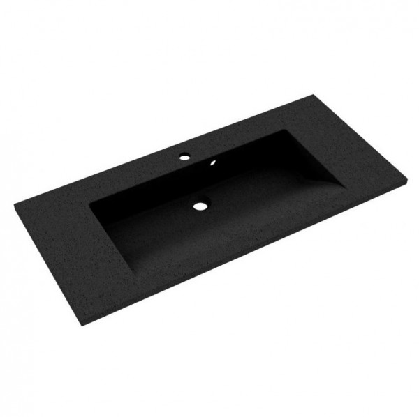 Lavabo Mobile Allibert SLIDE 1000x20x462mm Nero Granito