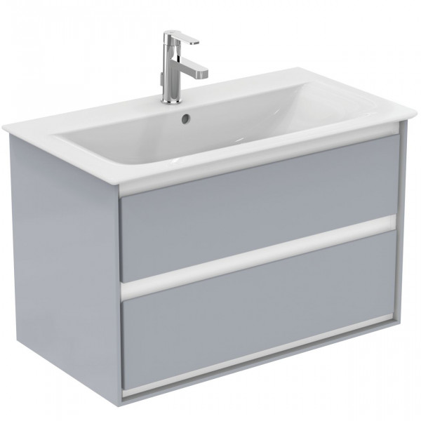 Ideal Standard Concept Air 80 ° C per mobile lavabo Montato  con cassett(E08) Blanc brillant