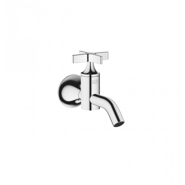 Miscelatore Lavabo A Muro Dornbracht VAIA Acqua fredda, impugnatura a croce ø60mm Cromo 30010809-00