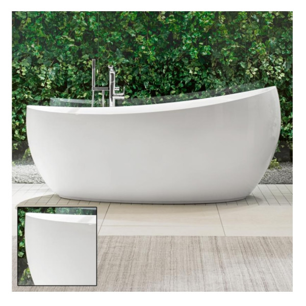 Vasca Freestanding Villeroy e Boch Aveo New Generation ovale Bianco Alpino 950x443mm UBQ194AVE9W1V01