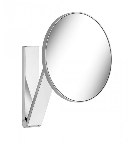 Specchio Per Rasatura Senza Luce Keuco Ilook_move modello a parete, rotondo Bronzo Spazzolato
