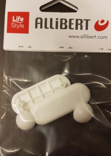 Cuscinetti a lamelle Allibert Kit di tamponi igienici Bianco