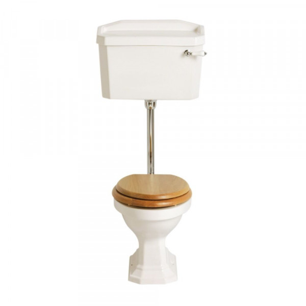 Heritage Bathrooms Tubo di scarico per il serbatoio del WC Vintage Gold