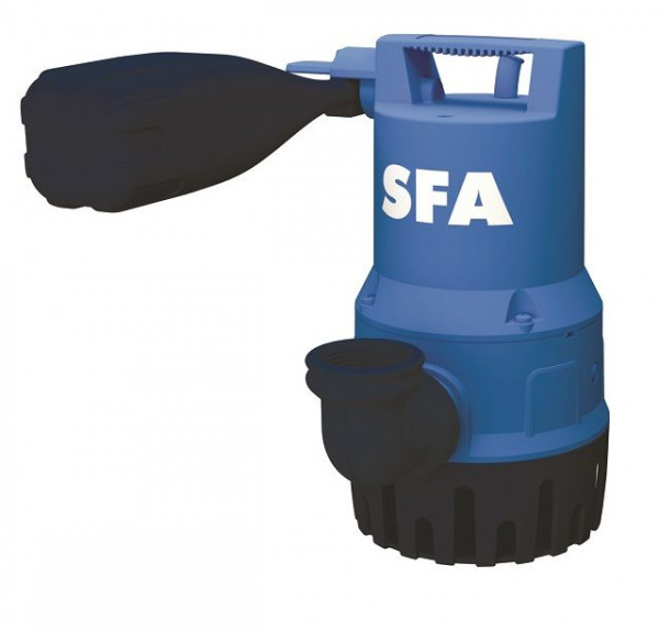 Trituratori Sanibroyer SFA Pompa sommergibile per acque reflue SANISUB 400 in acciaio inossidabile, protezione termica nel corpo del motore, SANISUB-005