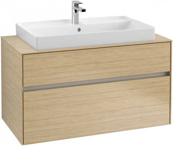 Mobile Sottolavabo Villeroy and Boch Collaro A parete 1000x500x548mm Nordic Oak C02000VJ