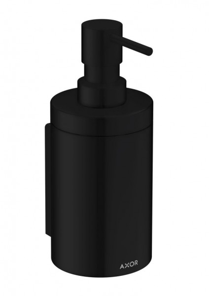Dispenser Sapone A Muro Axor Universal Circular 76x182mm Nero Opaco