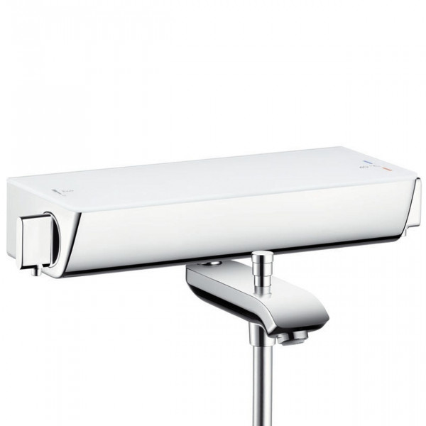 Miscelatore Vasca Doccia Hansgrohe Ecostat Select termostatico vasca ½ Bianco / Cromo