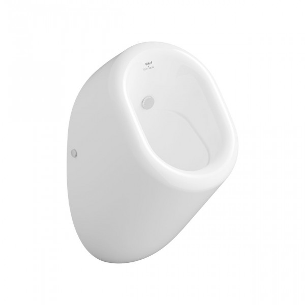 Tazza Orinatoio VitrA Liquid Ingresso posteriore della batteria 385x370x26,4mm Bianco Lucido