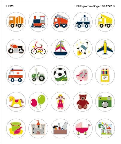 Simbolo Bagno Hewi Kids veicolo e serie di giocattoli 33.1772B