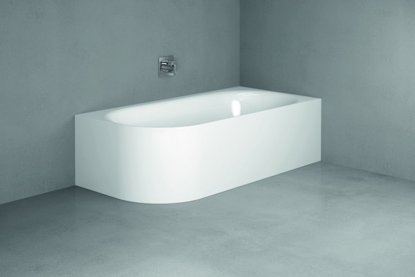 Vasca Freestanding Bette Lux Oval V Silhouette Con Pannello 1850x850x450mm Bahamabeige