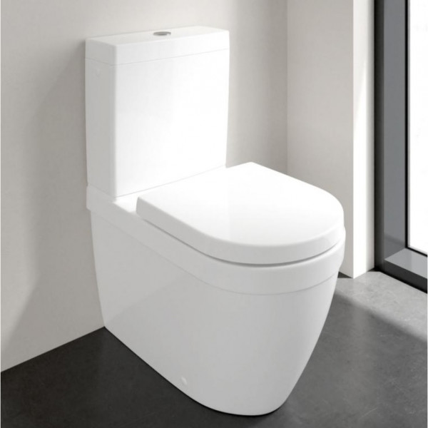 WC A Pavimento Villeroy en Boch Architectura senza flangia TwistFlush Ovale 370x400mm Bianco Alpino