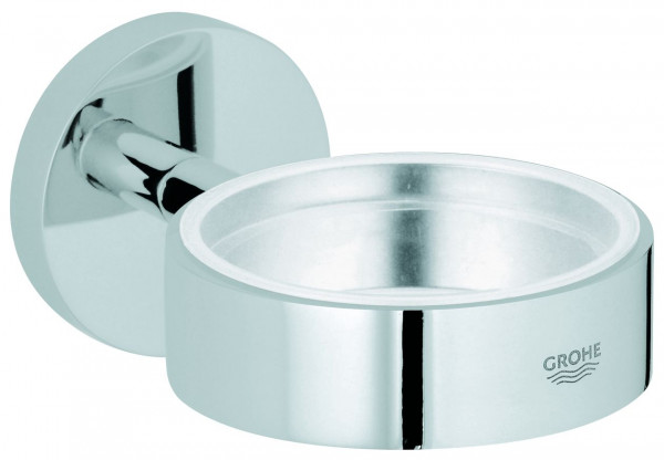 Portasapone Grohe Essentials argento Support