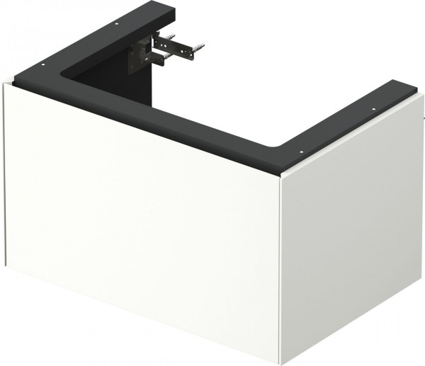 Mobile Per Lavabo Da Incasso Duravit White Tulip 1 cassetto 684x410mm Bianco seta opaco WT424103636