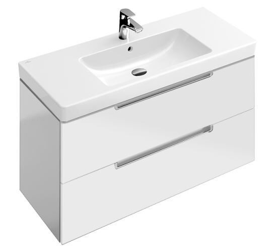 Mobile Sottolavabo Villeroy e Boch Subway 2.0 787x420x449 mm Bianco Opaco