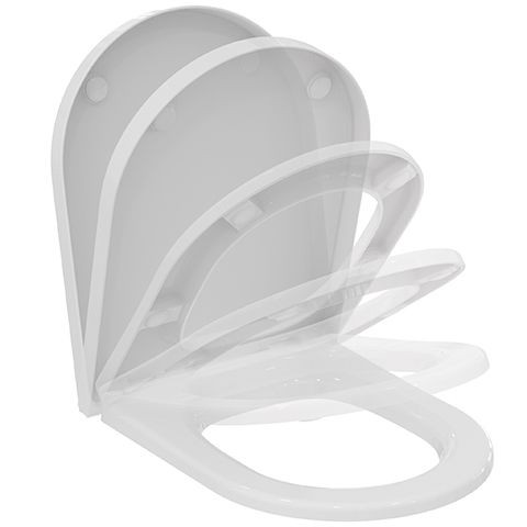 Copriwater Standard Ideal Standard BLEND CURVE Bianco con Softclose