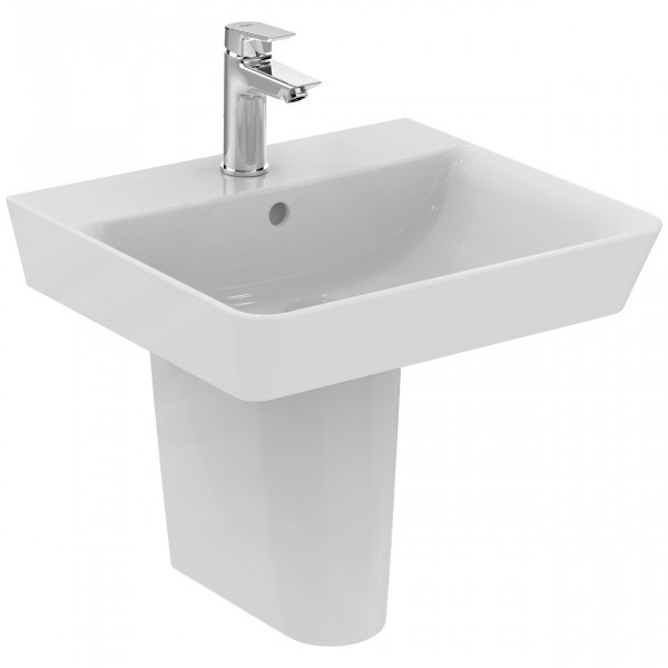 Lavabo Sottopiano Ideal Standard Connect Air Connect Cube 500 mm Ceramica