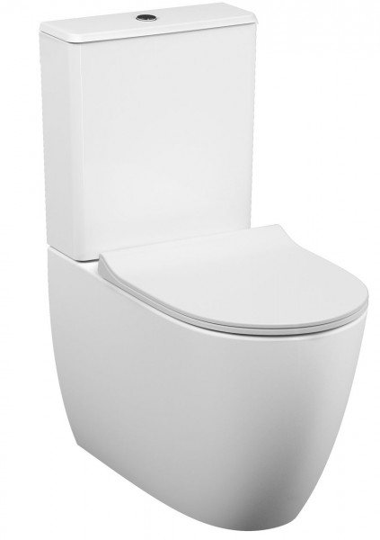 VitrA Sento BTW Vaso a libera installazione senza brida 375x815x650mm Bianco lucido