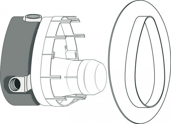 Miscelatore Termostatico Ideal Standard Universal Kit da incasso 1 Multiporta per vasca o doccia