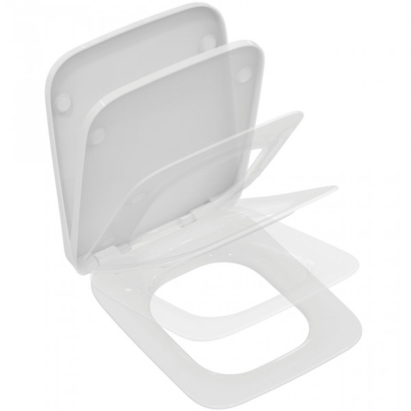 Copriwater Quadrato Ideal Standard STRADA II Bianco con Softclose
