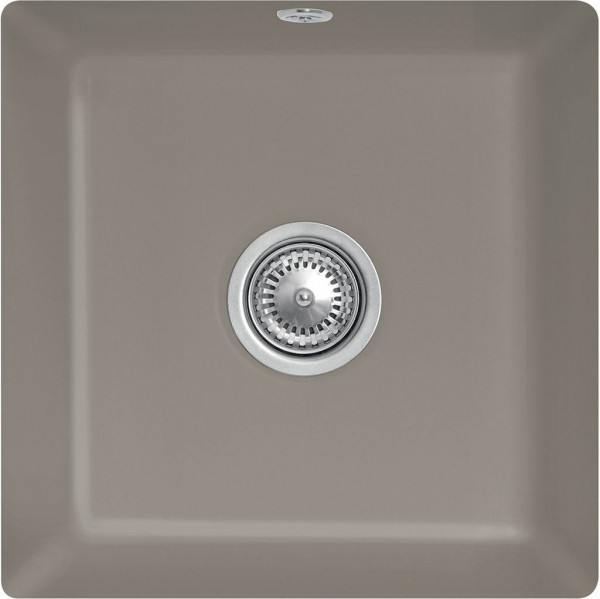 Lavello Cucina sottopiano Villeroy e Boch Subway 50 SU Scolapiatt manuale Stone White CeramicPlus