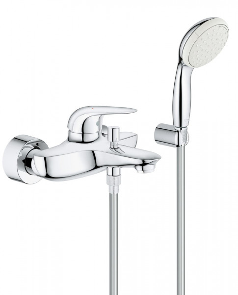 Set Vasca Doccia Grohe Eurostyle Miscelatore monocomando per vasca DN 15