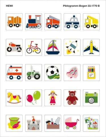 Simbolo Bagno Hewi Kids veicolo e serie di giocattoli 33.1770B