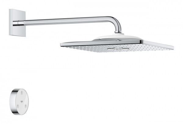 Soffione Doccia a Soffitto Grohe Rainshower SmartConnect 310 Cube 310x310x420mm Cromo