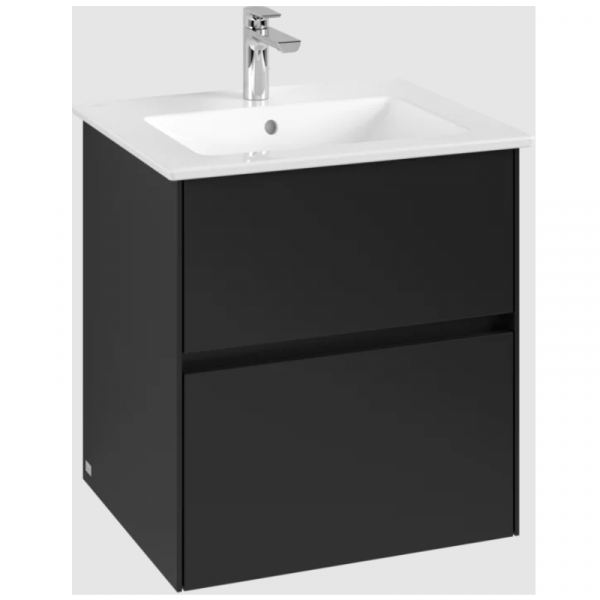 Mobili bagno piccoli Villeroy & Boch Collaro Volcano Black 561x610x480mm