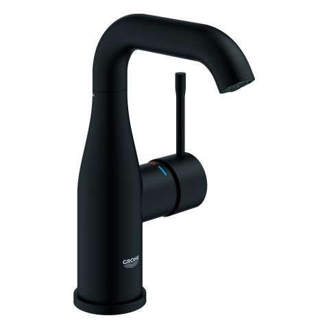 Miscelatore Monocomando Lavabo Grohe Essence Professional Phantom black 24176KF1