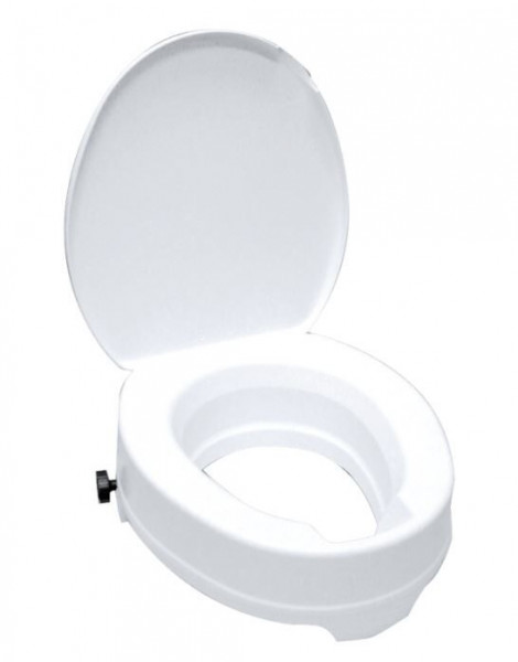 Bagno Delabie Seggiolino toilette con coperchio Bianco