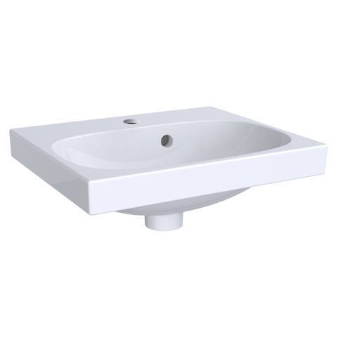 Lavandino Geberit Acanto 1 Foro 450x168x382mm Bianco