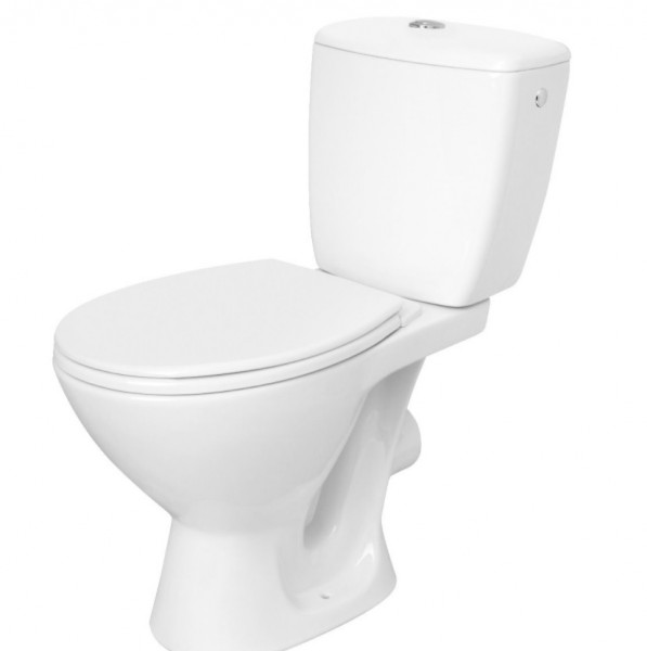 WC a Pavimento Set Allibert KOSTA Orizzontale 660mm Bianco