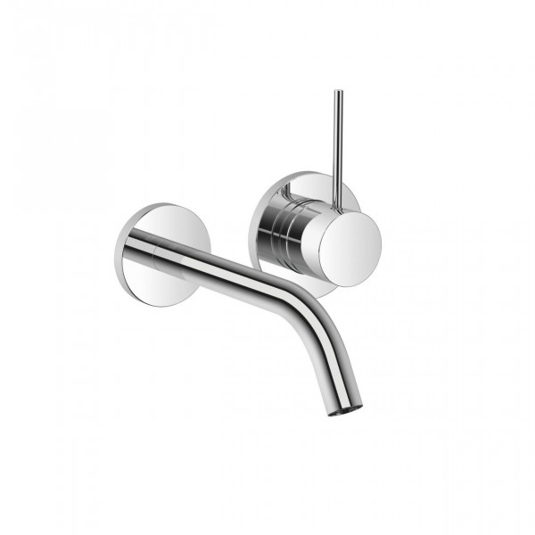 Miscelatore Lavabo A Muro Dornbracht META Slim, 2 rosette ø55mm Cromo 36860662-00