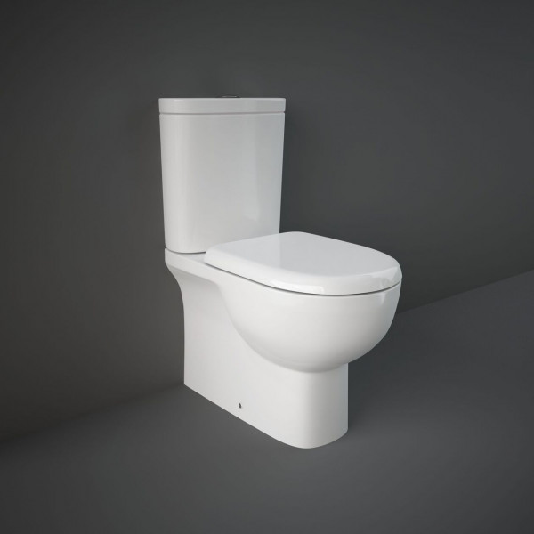 Sanitario Filo Muro Rak Ceramics TONIQUE con cisterna 625x360mm Bianco Alpino