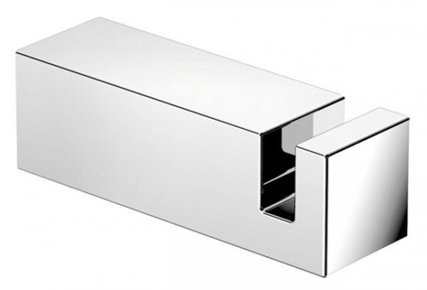 Porta Asciugamani Hewi System 100 Gancio dal design quadrato 16 mm Cromo Lucido