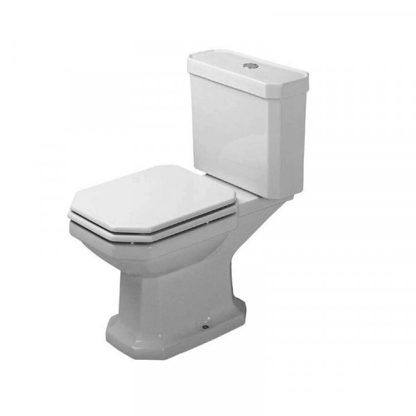 Bagno Classico Pack WC Duravit a terra, tavoletta WC e Serbatoio WC 227090000 + 872210005 + 64890000