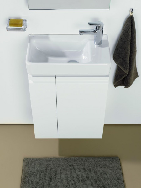 Lavandino Laufen PRO S 1 foro, troppopieno, lavabo a sinistra 480mm Bianco