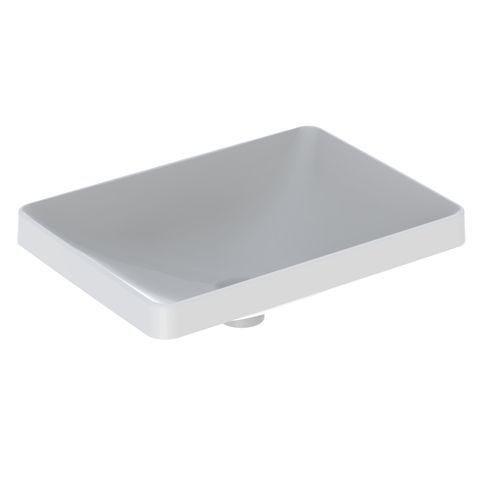 Lavabo da Incasso Geberit VariForm Senza foro di rubinetto 550x178x400mm Bianco 500739012