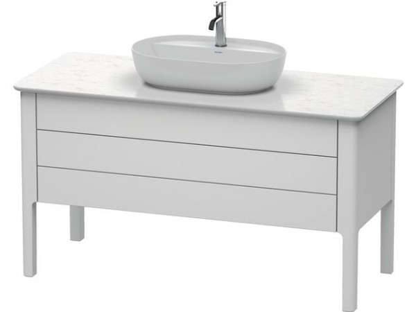 Mobile Sottolavabo Duravit Luv A pavimento 743x1338x570mm White stained matt laquered
