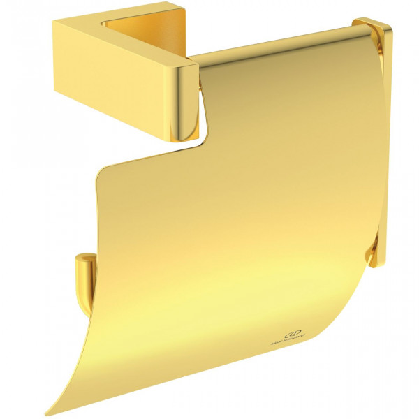 Porta Carta Igienica Ideal Standard CONCA piazza 123x78x128mm Oro Spazzolato