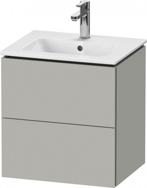 Mobile Per Lavabo Da Incasso Duravit L-Cube 520mm Grigio cemento opaco LC621800707