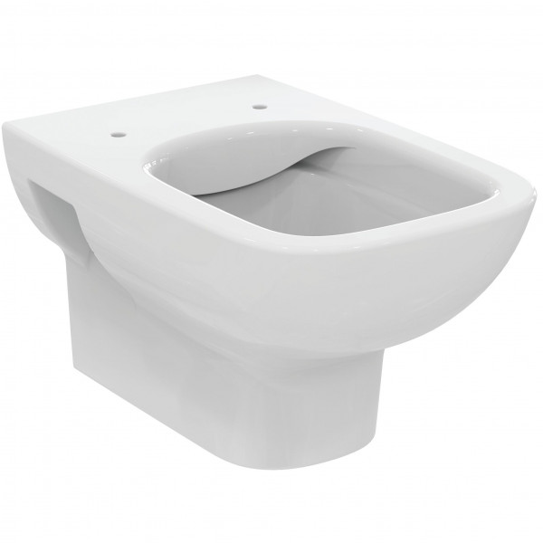 WC Sospeso Ideal Standard i.life A Senza flangia, rettangolare 355x335x540mm Bianco