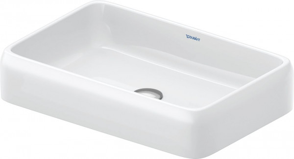 Lavabo Da Appoggio Duravit Qatego Fresato 600mm Bianco 2383600079