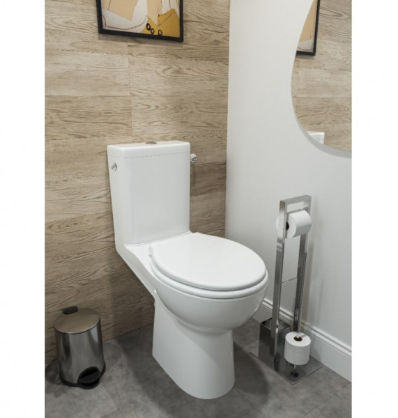 WC a Pavimento Set Allibert LEVANTO 675mm Bianco