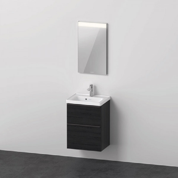 Bagno Completo Duravit D-Neo Mobiletto, specchio illuminato 500x2000x400mm Quercia nera DE0143016160000