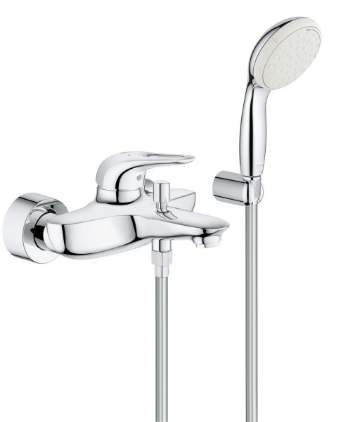 Set Bagno e Doccia Grohe Eurostyle miscelatore monocomandovasca DN 15 Cromo