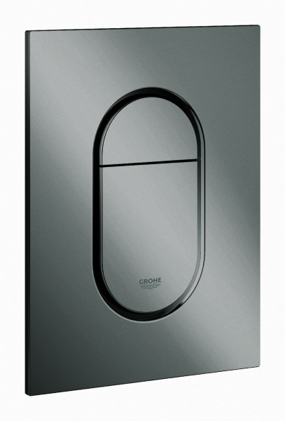 Placca WC Grohe Arena Cosmopolitan S 130x172x5mm Hard Graphite