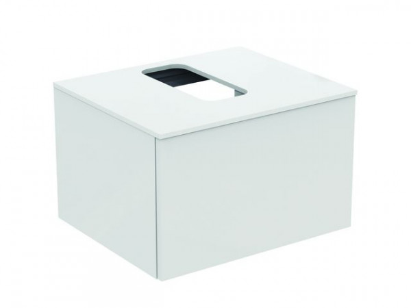 Mobile per lavabo Ideal Standard 1 cassetto Adapto Quercia Ceruse | 600 mm