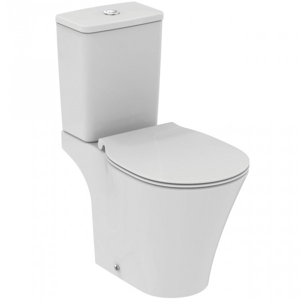 Sanitari Filo Muro Ideal Standard Connect Air Aquablade per Vaschetta WC Ceramic Ideal + E0097MA