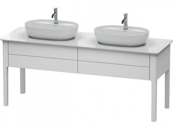 Mobile Sottolavabo Duravit Luv A pavimento 743x1733x570mm White stained matt laquered Both Sides